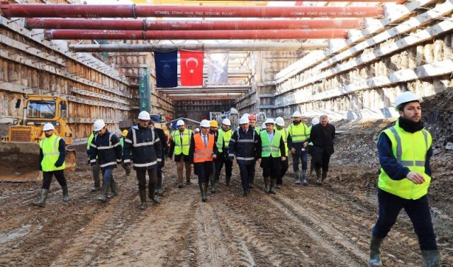 Bostancı, Dudullu Metro İstasyonu Çalışması 2017