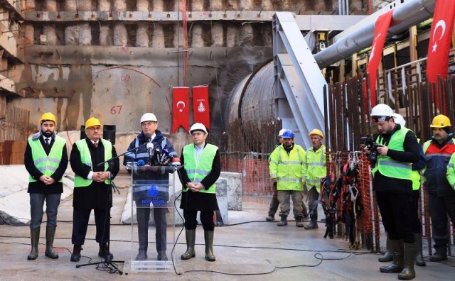 Bostancı, Dudullu Metro İstasyonu Çalışması 2017