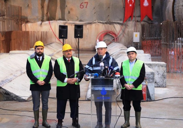 Bostancı, Dudullu Metro İstasyonu Çalışması 2017