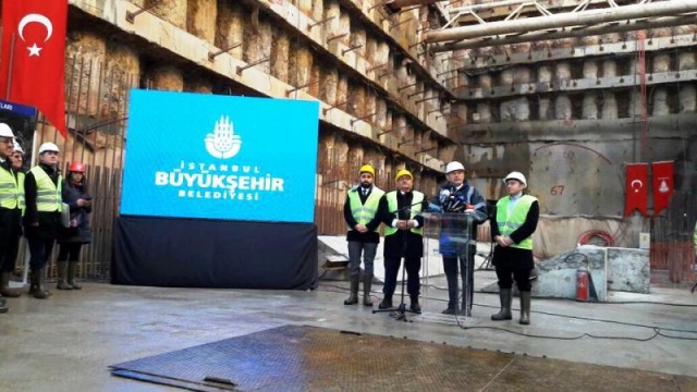 Bostancı, Dudullu Metro İstasyonu Çalışması 2017