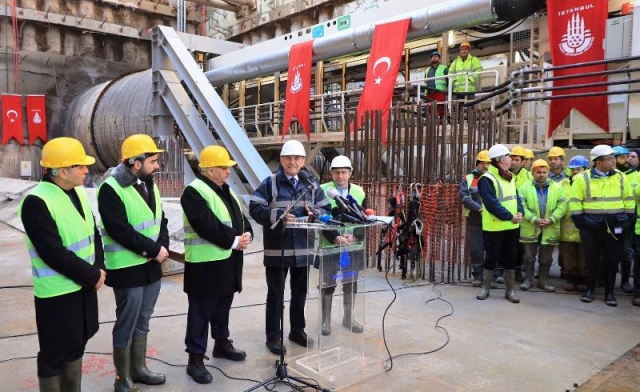Bostancı, Dudullu Metro İstasyonu Çalışması 2017