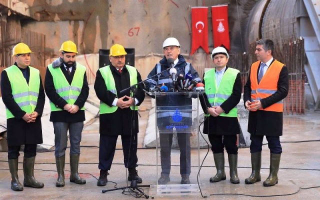 Bostancı, Dudullu Metro İstasyonu Çalışması 2017