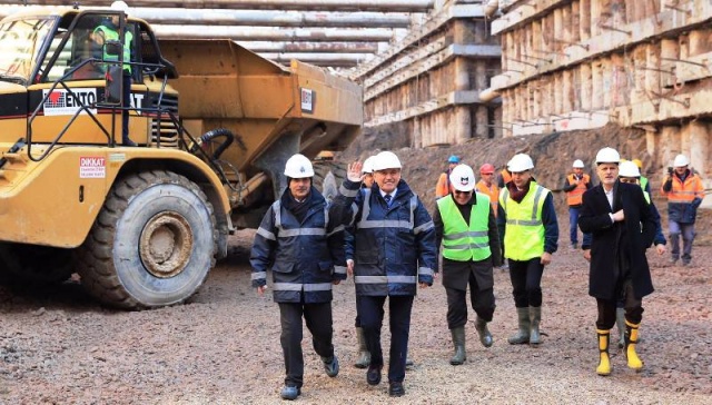 Bostancı, Dudullu Metro İstasyonu Çalışması 2017