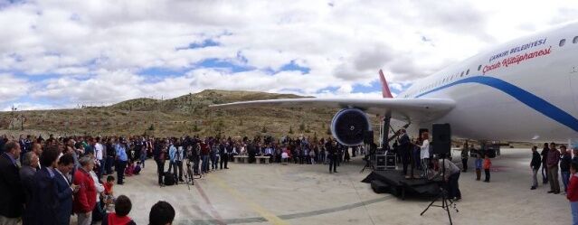 Çankırı Uçak Kütüphane Fotoları 2016