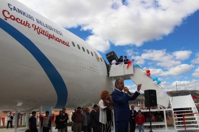 Çankırı Uçak Kütüphane Fotoları 2016