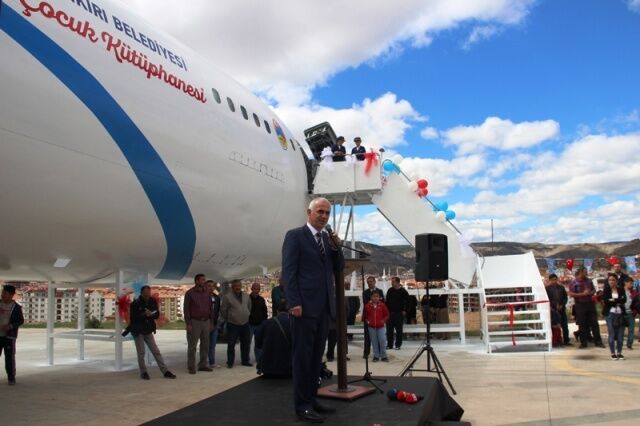 Çankırı Uçak Kütüphane Fotoları 2016