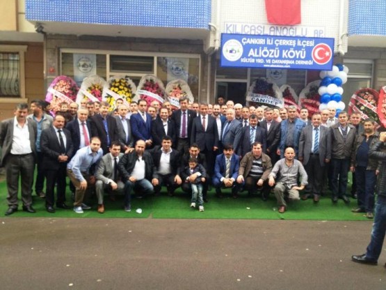 Çankırı, Çerkeç, Alözü Köyü Dernek Açılışı 2015