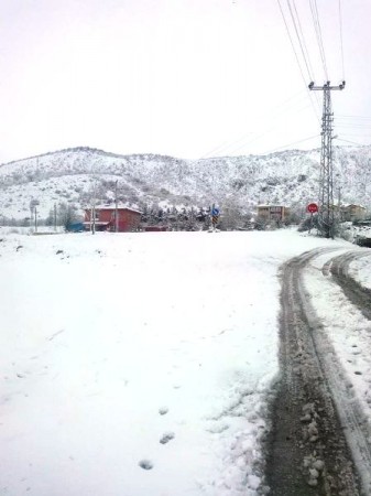 Ilgaz Çörekçiler Köyü 9 Nisan 2015 Kış Manzaraları