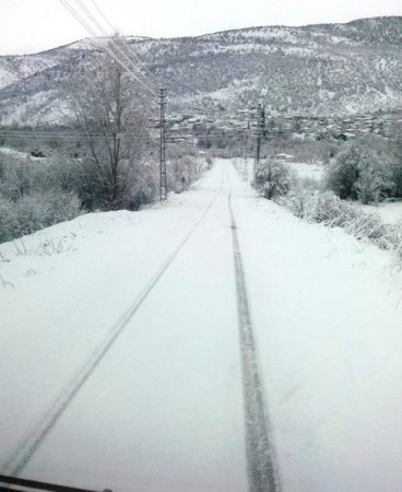 Ilgaz Çörekçiler Köyü 9 Nisan 2015 Kış Manzaraları