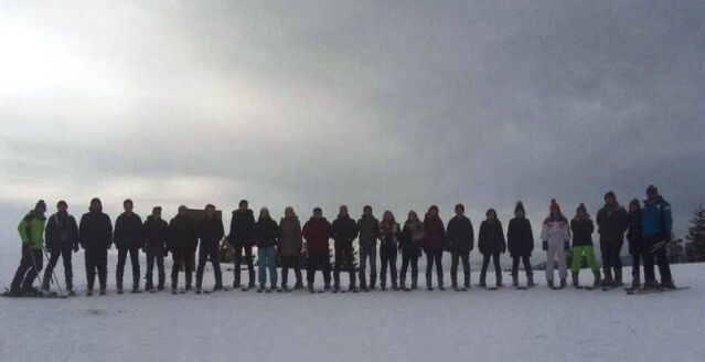 Çankırı Eğitim Kültür Vakfı, Bursiyerleri, Ilgaz Kayak Merkezi gezisi 2017