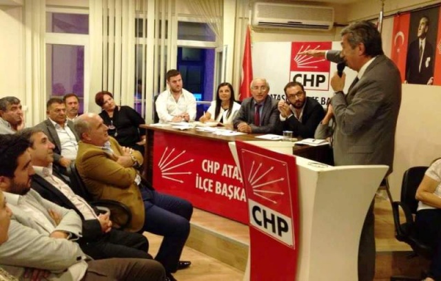 CHP Ataşehir İlçe Başkanlığı örgüt toplantısı