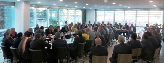 CHP 1 Bölge Milletvekili Adaylar, ilçe başkanları, SKM yöneticileriyle  buluştu