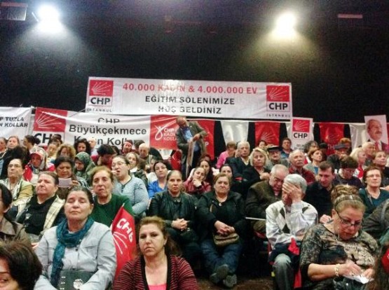 Kırkbin Kadın, Dörtmilyon Hane, Chp Etkinliği