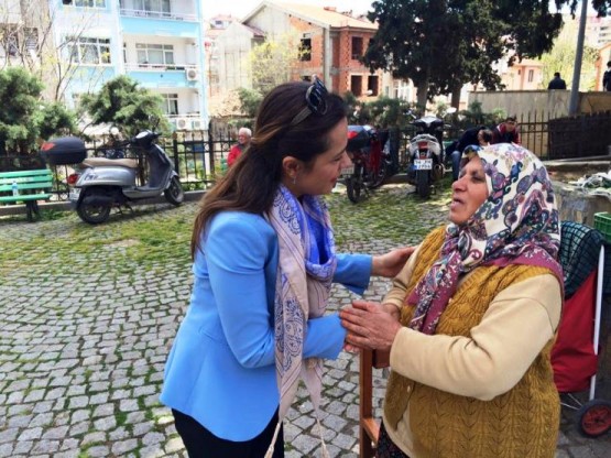 Gamze Akkuş İlgezdi Şile CHP Milletvekili Seçim Çalışması 2015