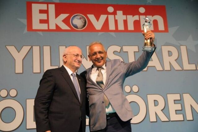 Çankırılı İşadamı, Kaptan Mustafa CAN İş Dünyası Onur Ödülünü Aldı