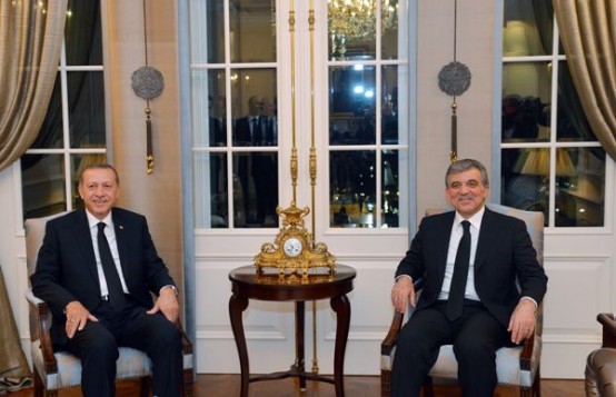 Tayyip Erddoğan, Abdullah Gül, Cumhurbaşkanı resepsiyon