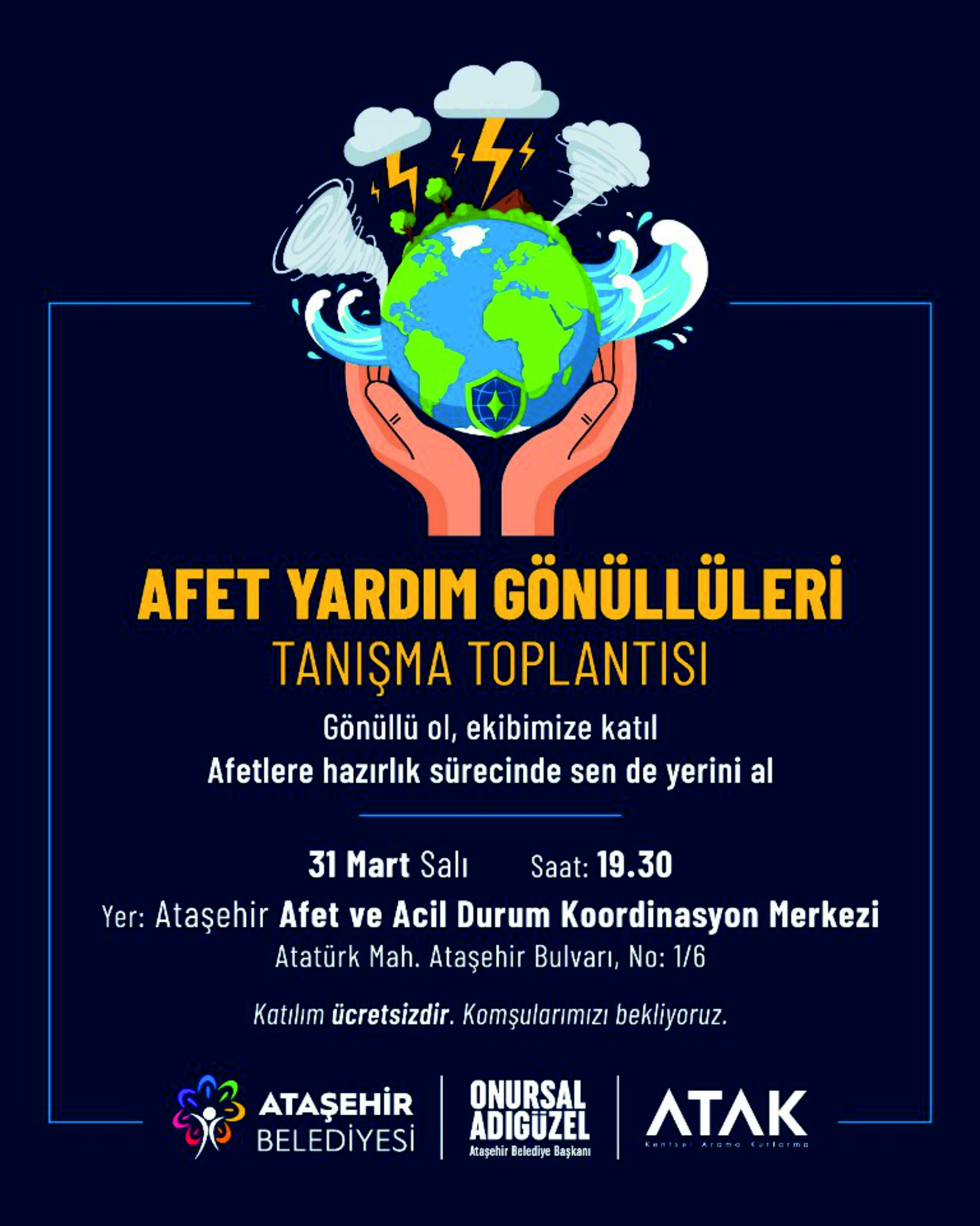 Ataşehir Afet Yardim Gönüllüleri̇ 1