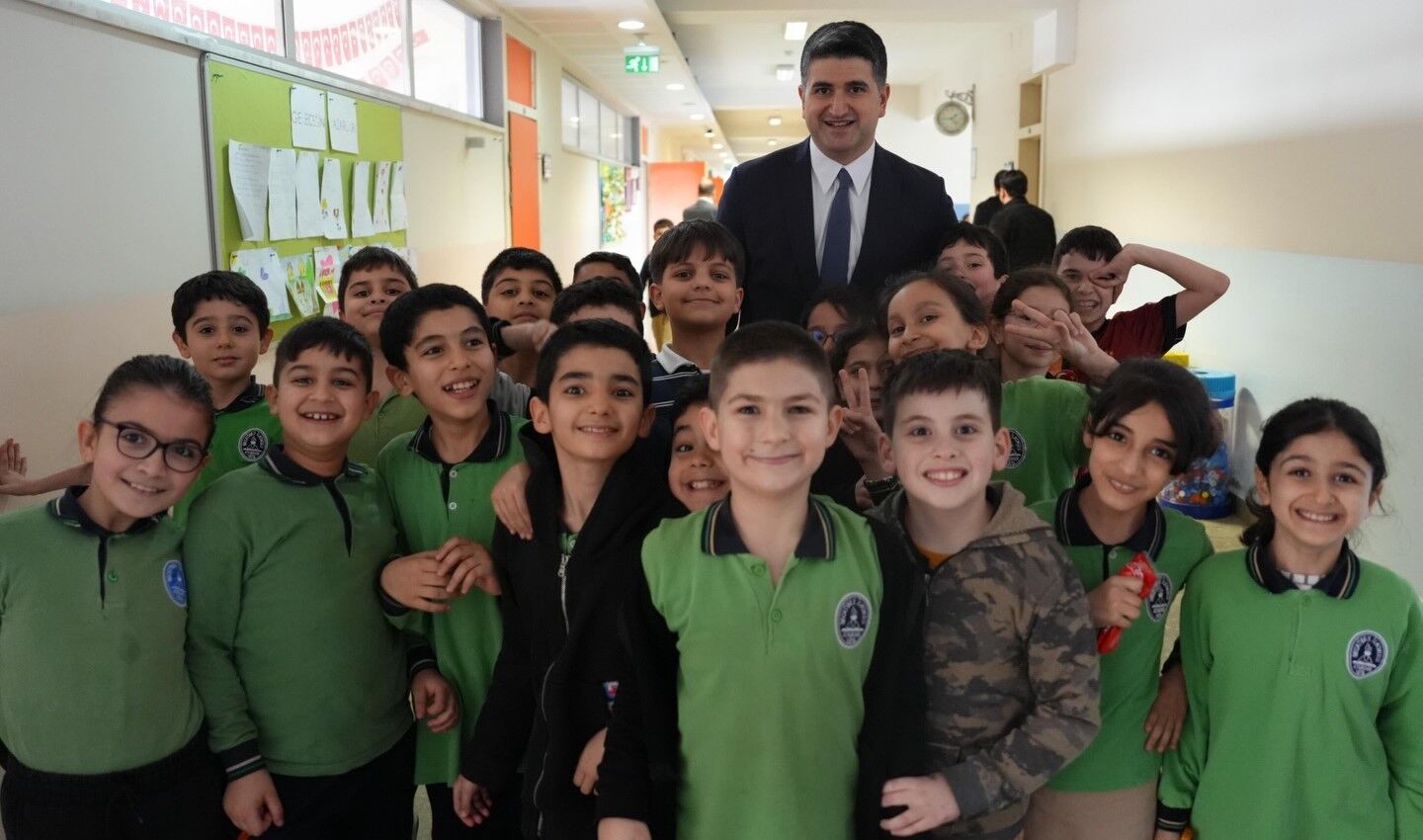 Başan Onursal Adıgüzel Necatibey İlkokulunu Ziyaret Etti