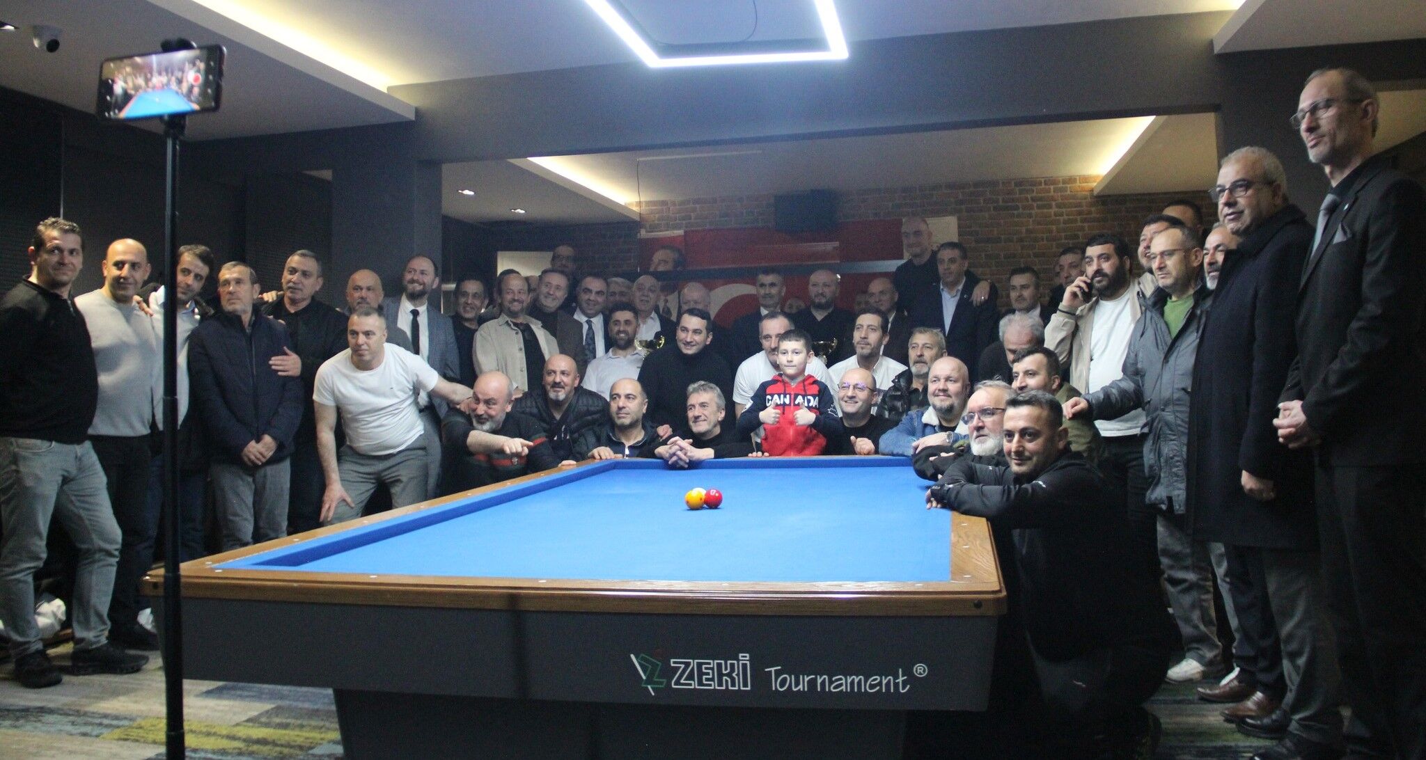 Bezirganbahçe’de Bilardo Şöleni Şampiyon Vedat Yılmaz Oldu!