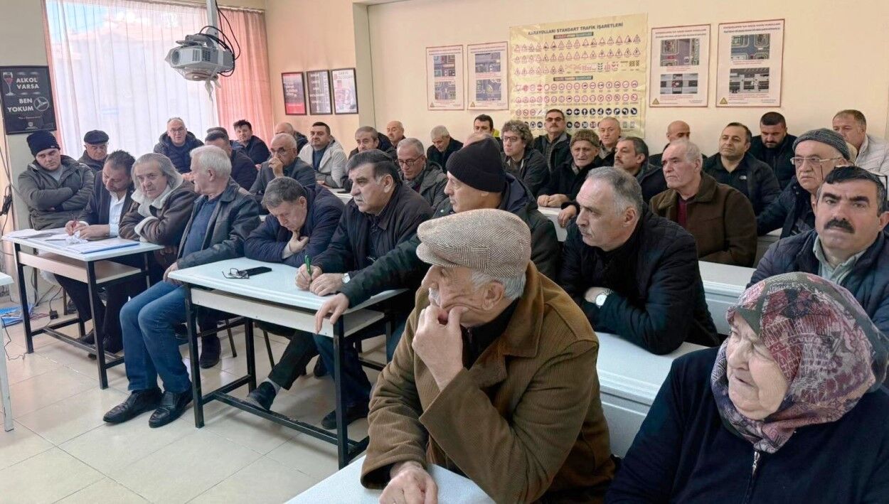Eskiahır Köyü Derneğinde Genel Kurul Toplantısı Yapıldı