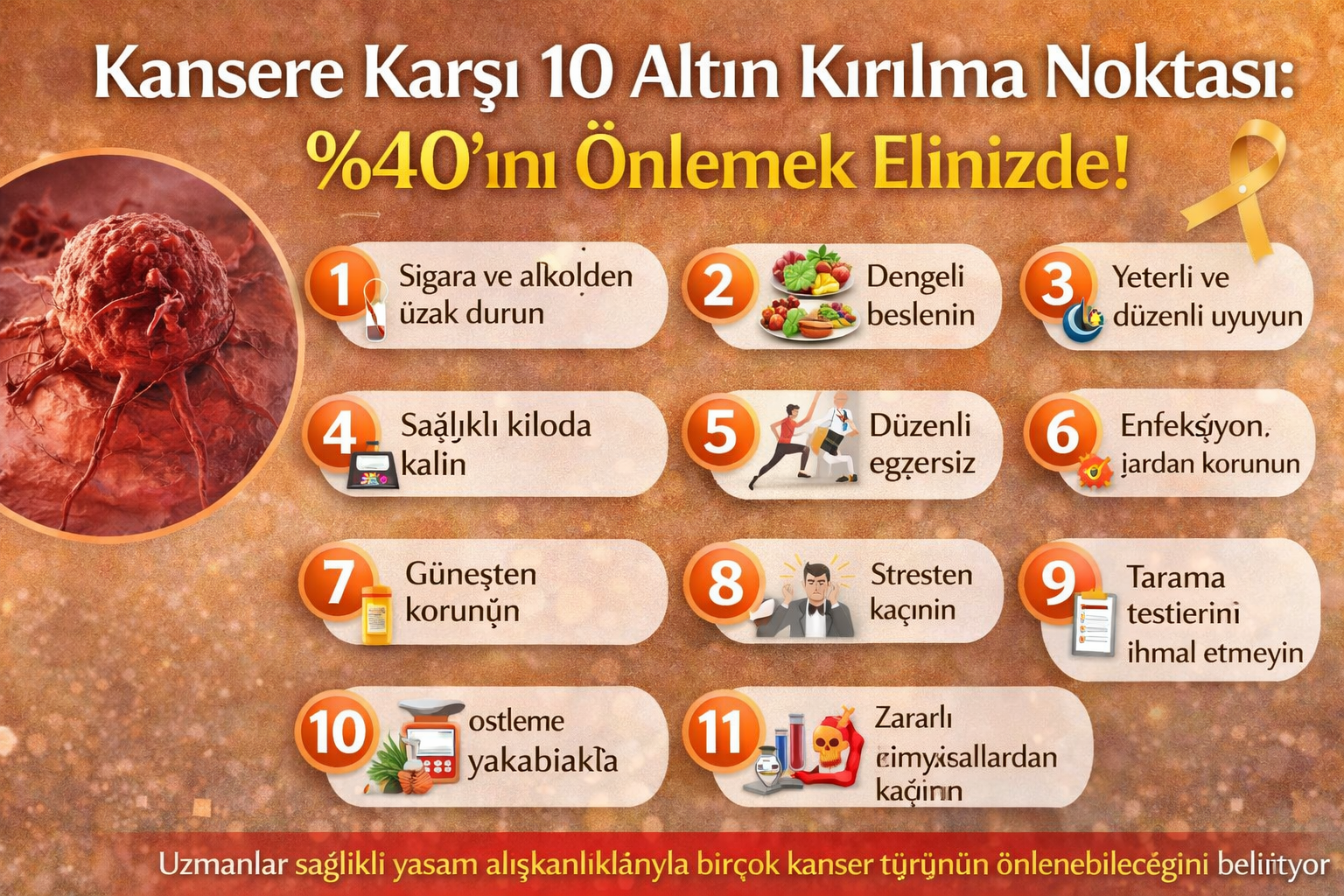 Kansere Karşı 10 Altın Kırılma Noktası-1