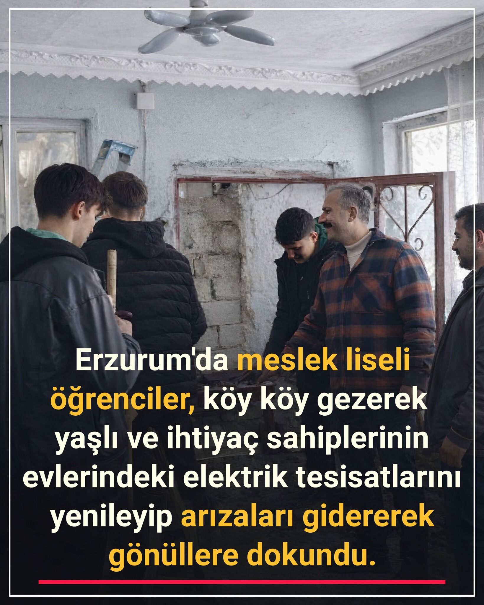 Karaçoban Gençlerinden Gönülleri Aydınlatan Proje Bir Işık Da Sen Yak