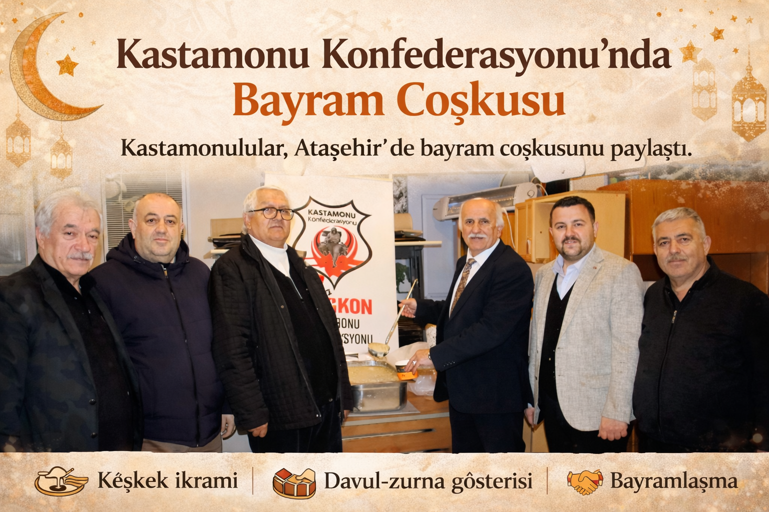 Kaskon Ataşehir Bayramlaştı