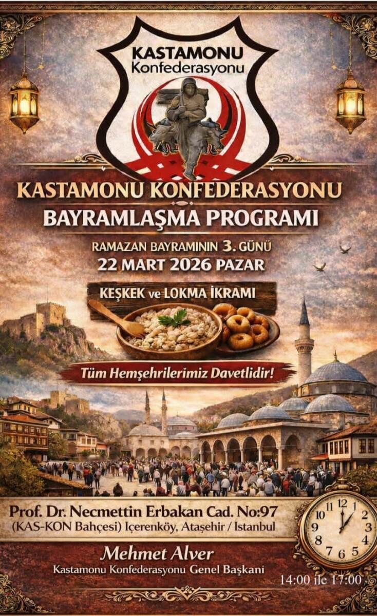 Kastamonulular Ataşehir’de Buluşuyor Kas Kon’dan Geleneksel Bayramlaşma Daveti (2)-1