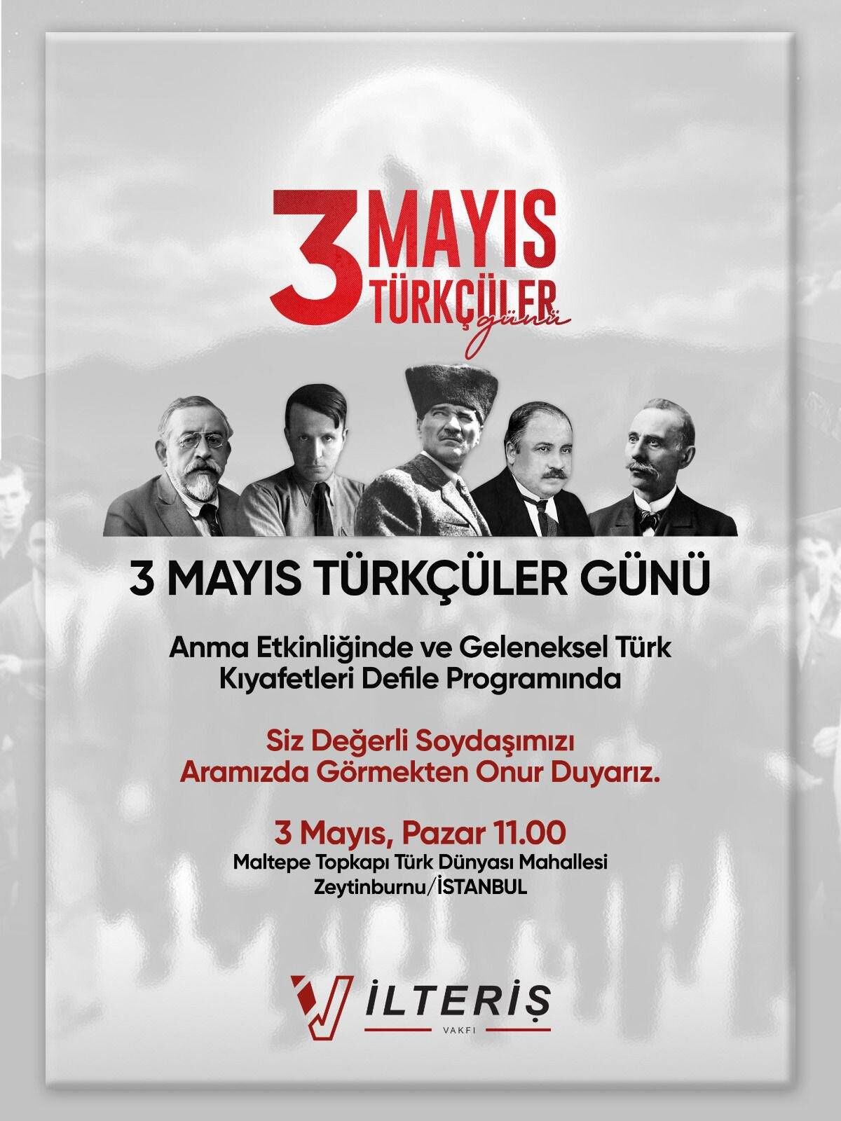 3 Mayıs Türkçülük Günü, İstanbul’da Tarihe Geçecek Bir Etkinlikle Kutlanıyor