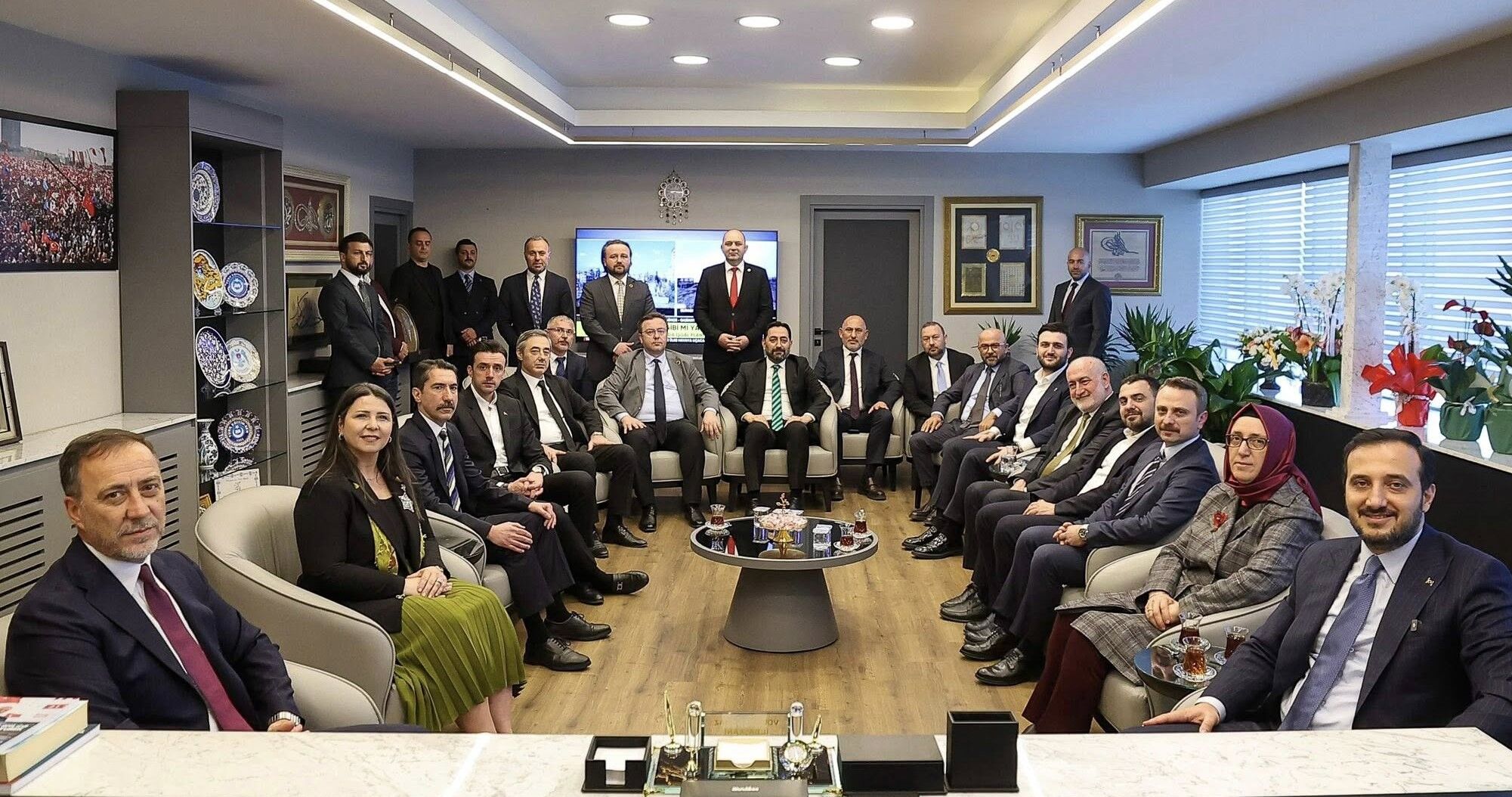 Abdullah Özdemir’den Volkan Yılmaz’a Tebrik Ziyareti (2)