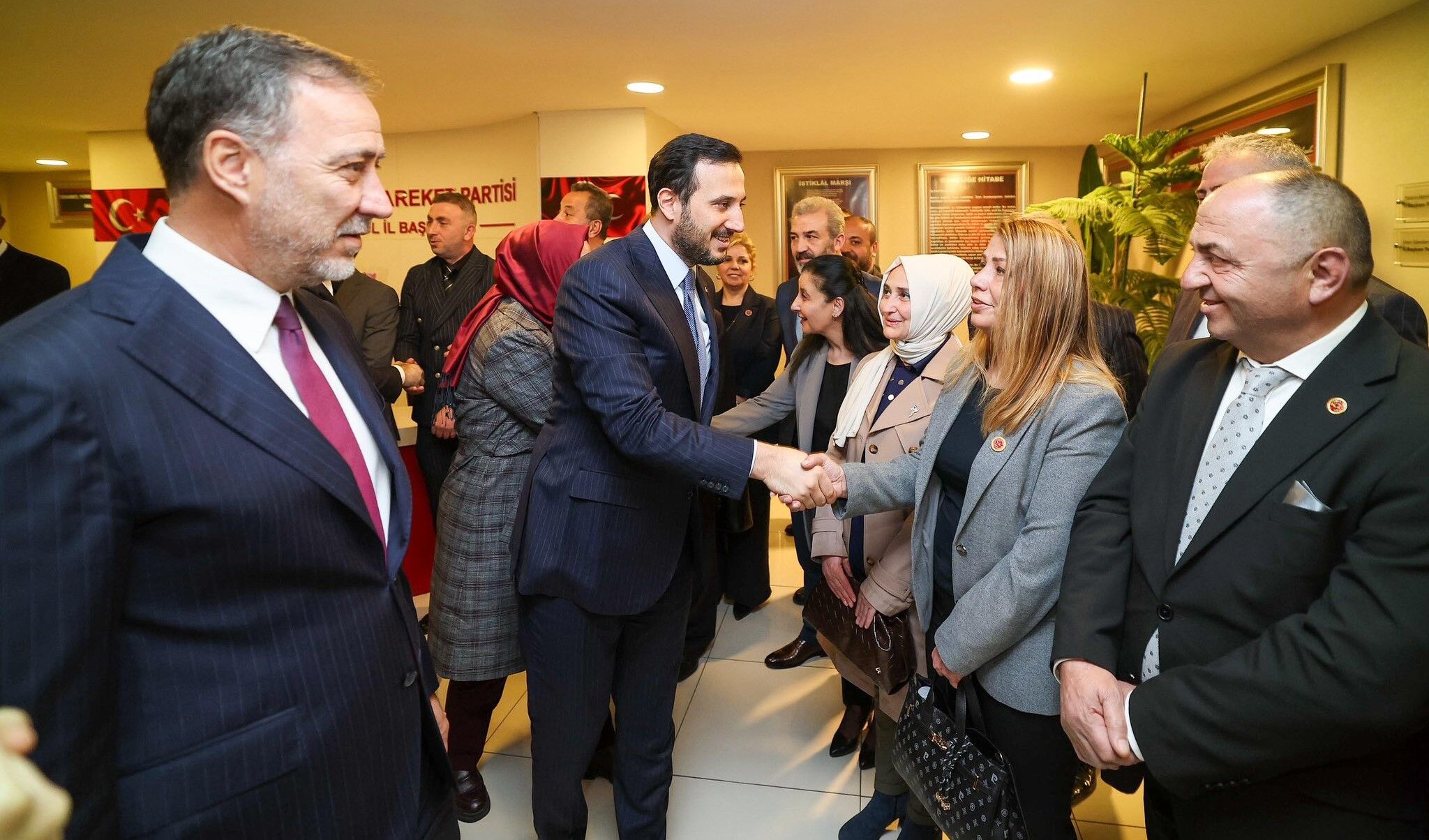 Abdullah Özdemir’den Volkan Yılmaz’a Tebrik Ziyareti