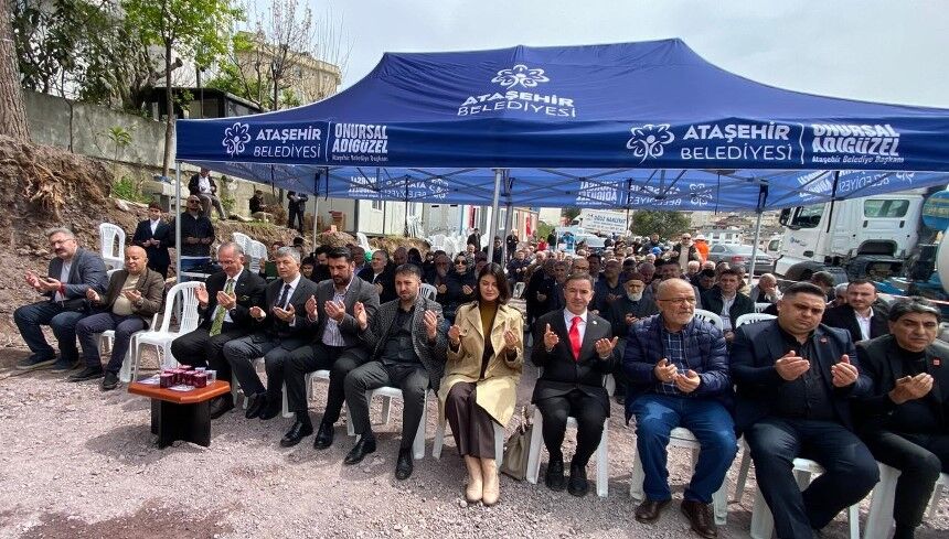Ataşehi̇r İlknur Cami̇i̇’ni̇n Temeli̇ Atildi,7