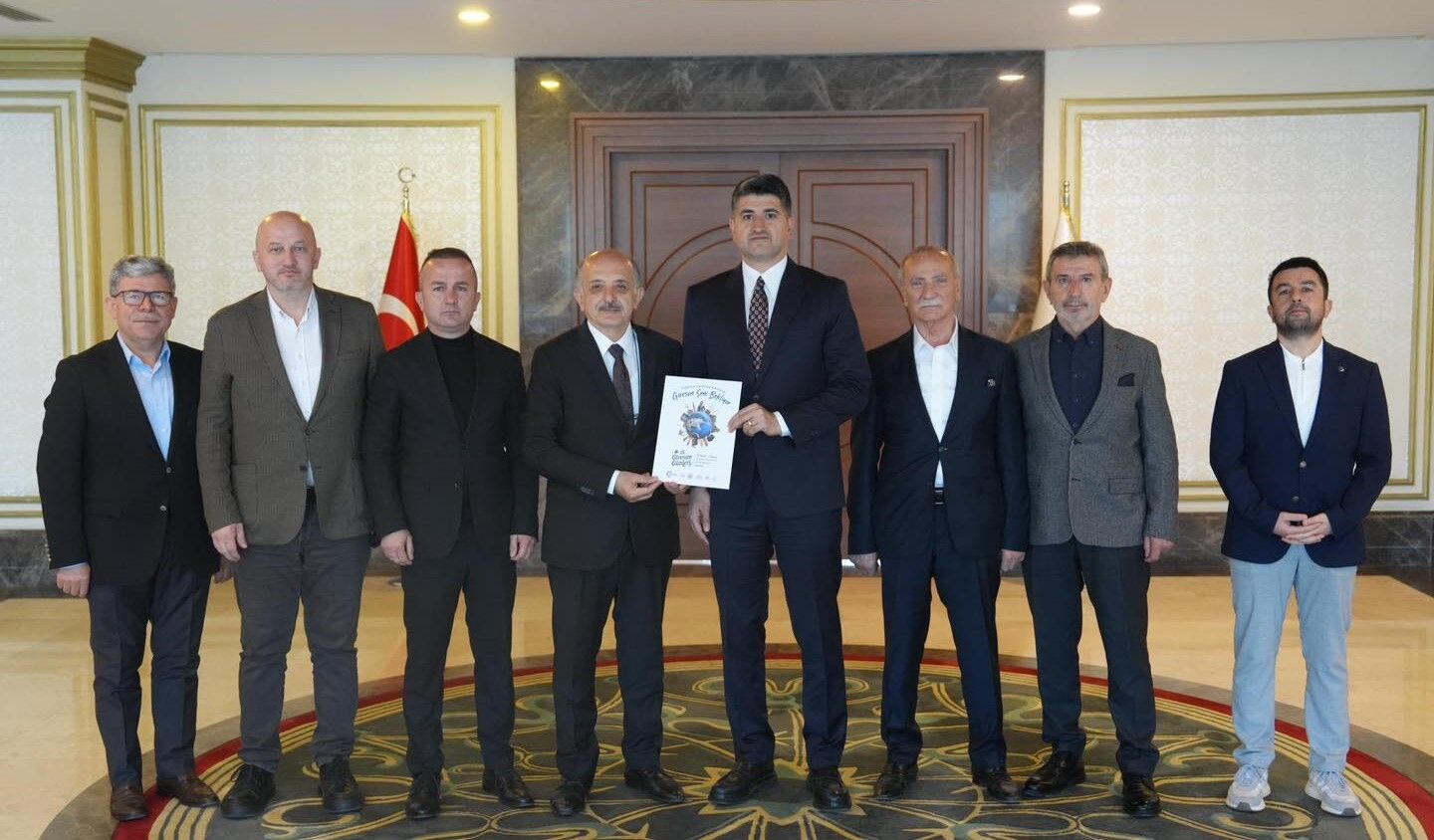 Giresun Federasyonu’ndan Başkan Adıgüzel’e Ziyaret