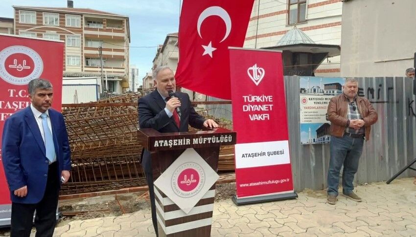 Kayişdaği Merkez Cami̇i̇’ni̇n Temeli̇ Atildi (2)
