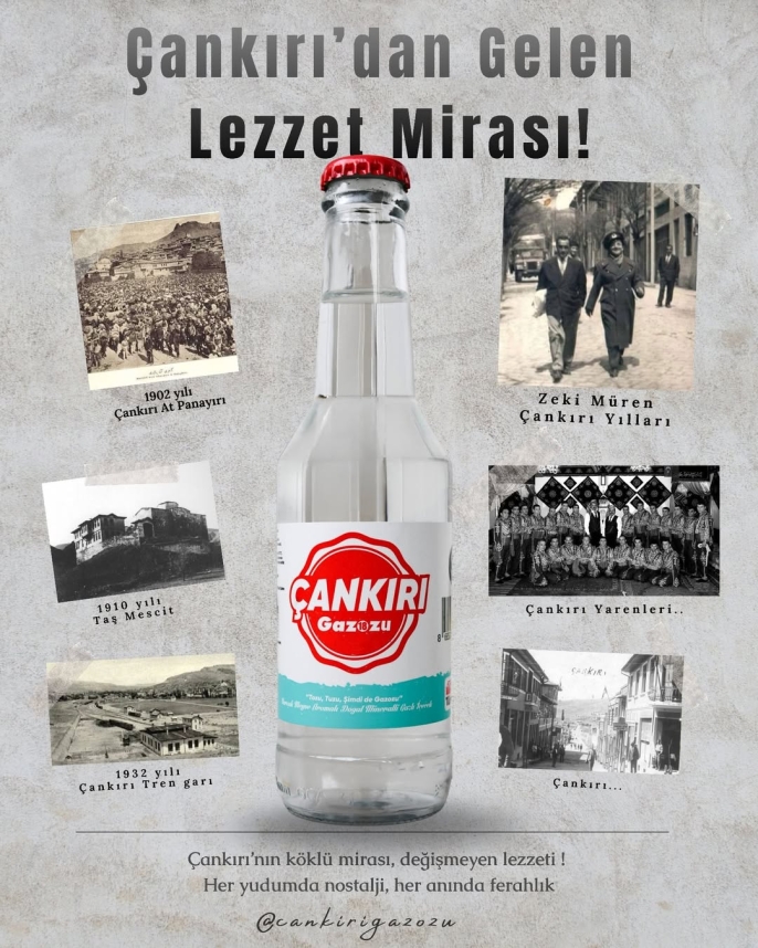 Orta Dan Dogan Milli Lezzet Cankiri Gazozu Raflardaki Yerini Aldi