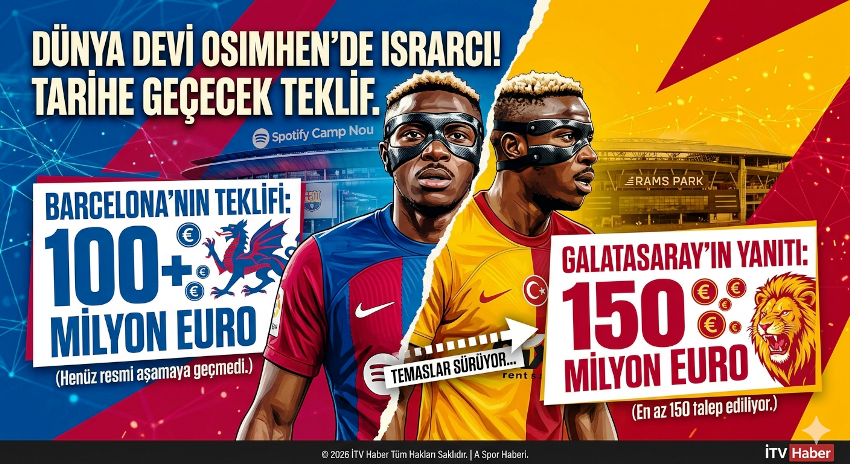 Osimhen İçin 150 Milyon Euro'luk Rest