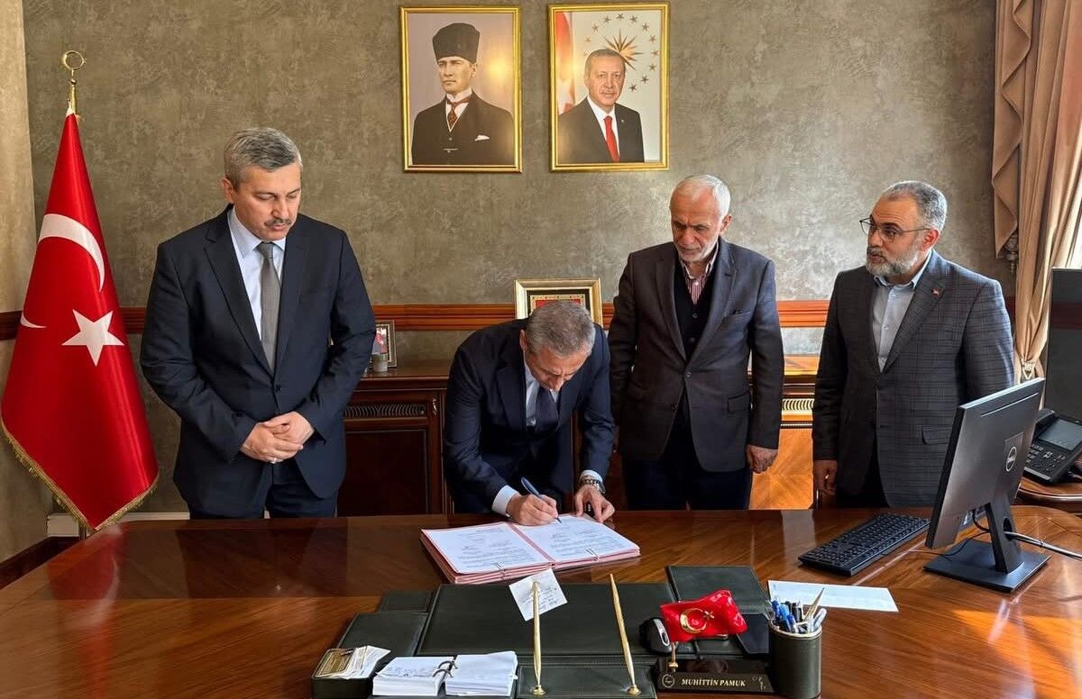 Rihtim Cami̇i̇ Protokolü İmzalandi