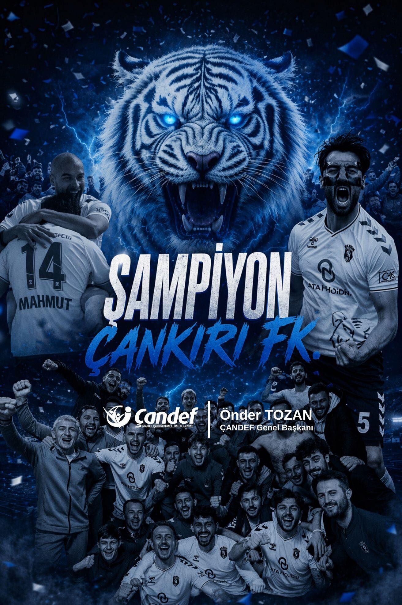 Tebri̇kler Şampi̇yon Çankırı (2)