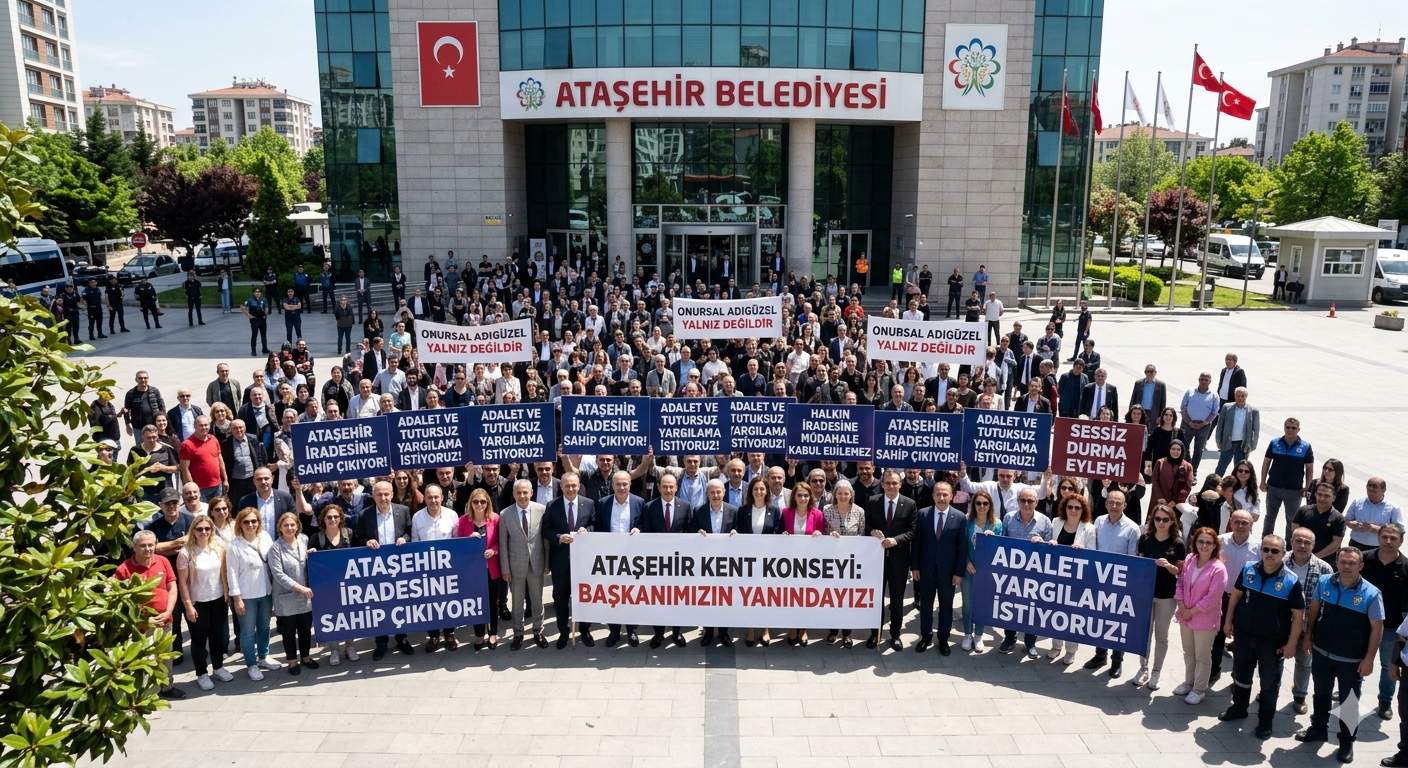 Ataşehir Kent Konseyi’nden Başkan Adıgüzel’e Tam Destek!