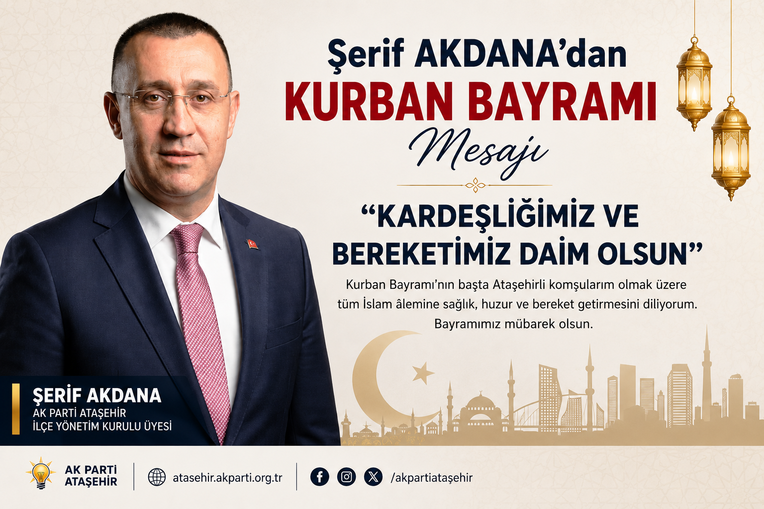 Şerif Akdana Ak Parti Ataşehir