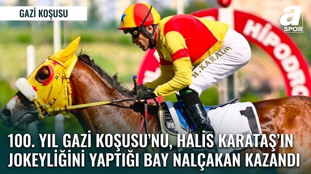100. Yıl Gazi Koşusu'nu, Halis Karataş'ın Jokeyliğini Yaptığı Bay Nalçakan Kazandı.