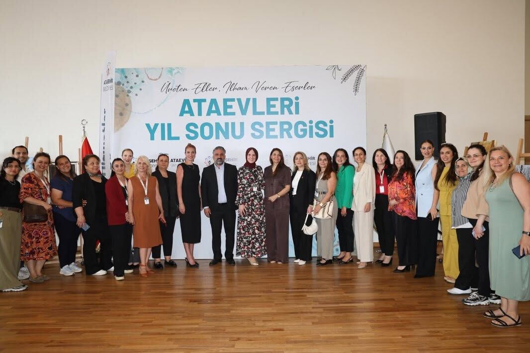 Ata Evleri’nde Emek Ve Dayanışma Rüzgarı! Kursiyerlerin Muhteşem Yıl Sonu Sergisi Açıldı