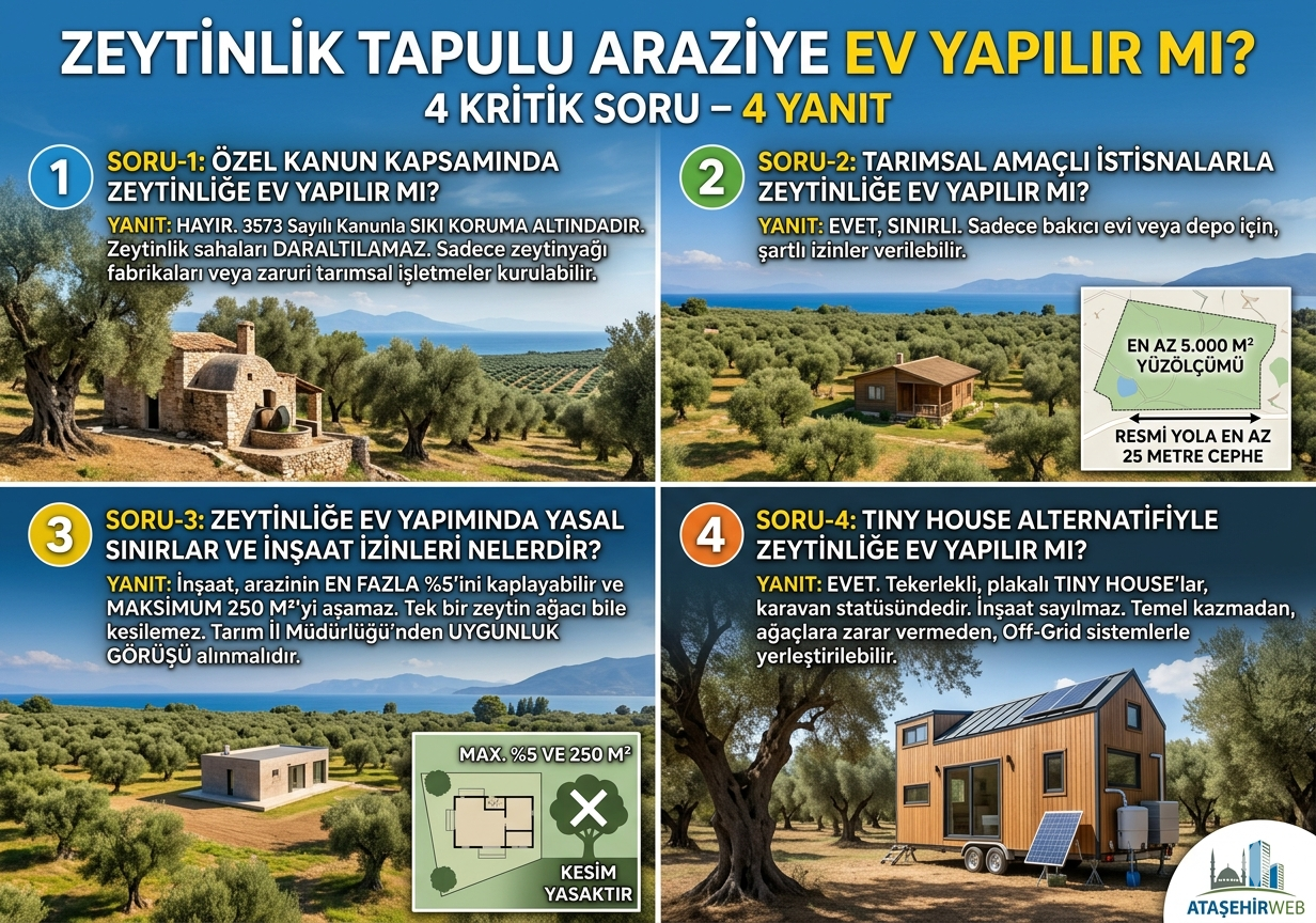 Ege Ve Akdeniz Kıyılarında Doğayla Iç Içe Bir Yaşam Hayal Edenlerin Ilk Durağı Genellikle Zeytinlikler Oluyor.