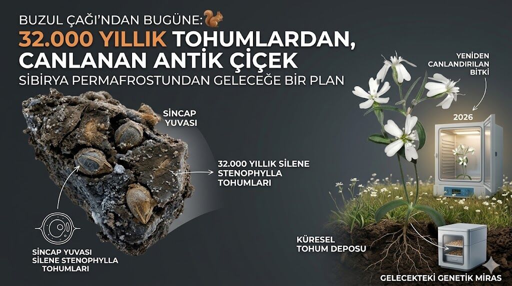 Sibirya’da 32 Bin Yıllık Donmuş Tohumlar Yeniden Canlandırıldı