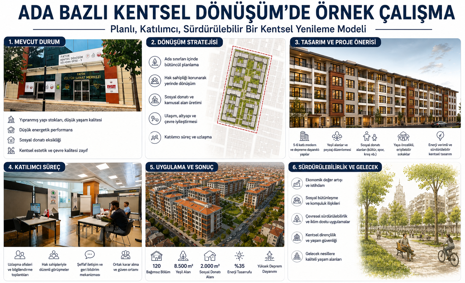 Ada Bazlı Kentsel Dönüşümde Örnek Çalışma