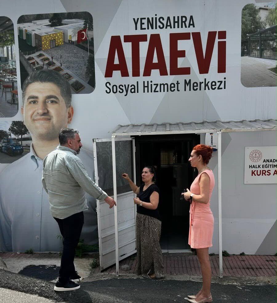 Ataşehir Belediye Başkan Yardımcısı Aytekin Şahin Yenisahra Ataevini Ziyaret Etti,1