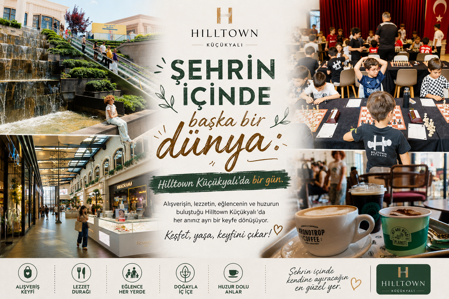 Şehrin içinde başka bir dünya:  Hilltown Küçükyalı’da bir gün
