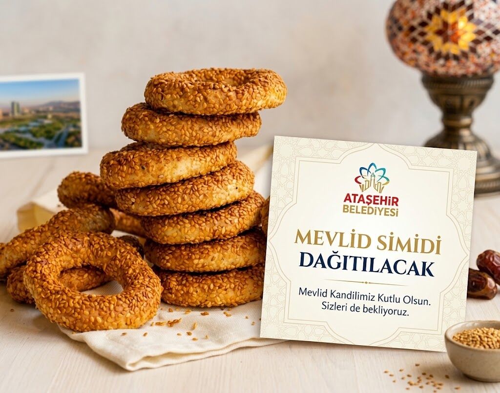Ataşehir Belediyesi Mevlid Simidi Dağıtılacak