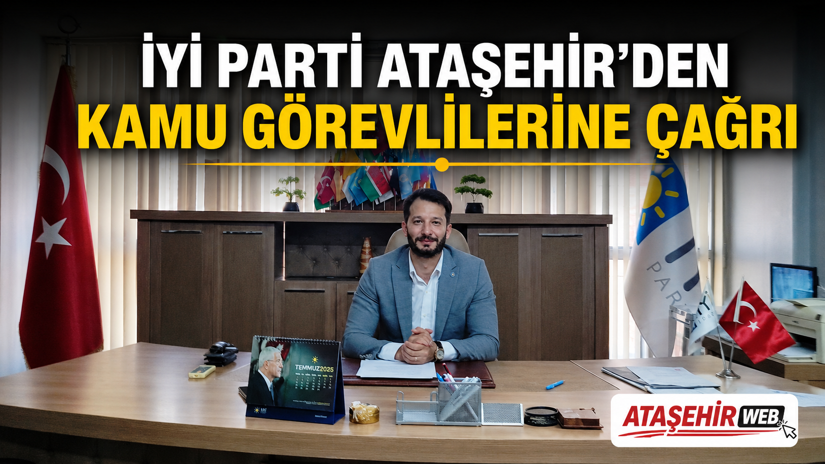 İyi̇ Parti̇ Ataşehi̇r’den Kamu Görevli̇leri̇ne Çağri