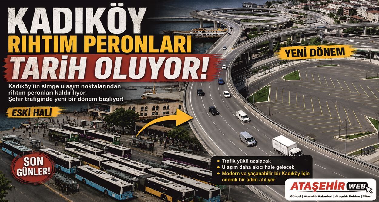 Kadiköy Rihtim Peronlari Tari̇h Oluyor